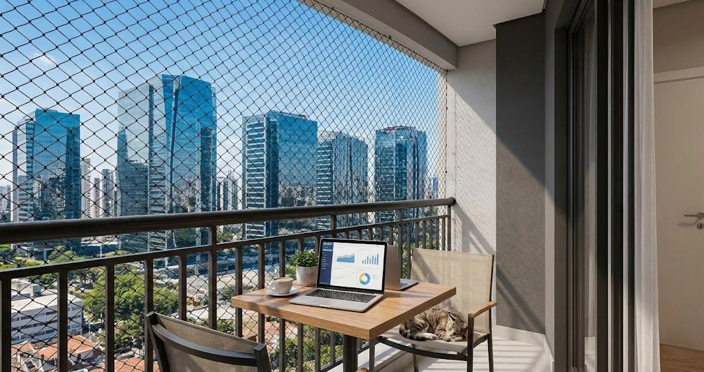 Redes de Proteção na Vila Olímpia